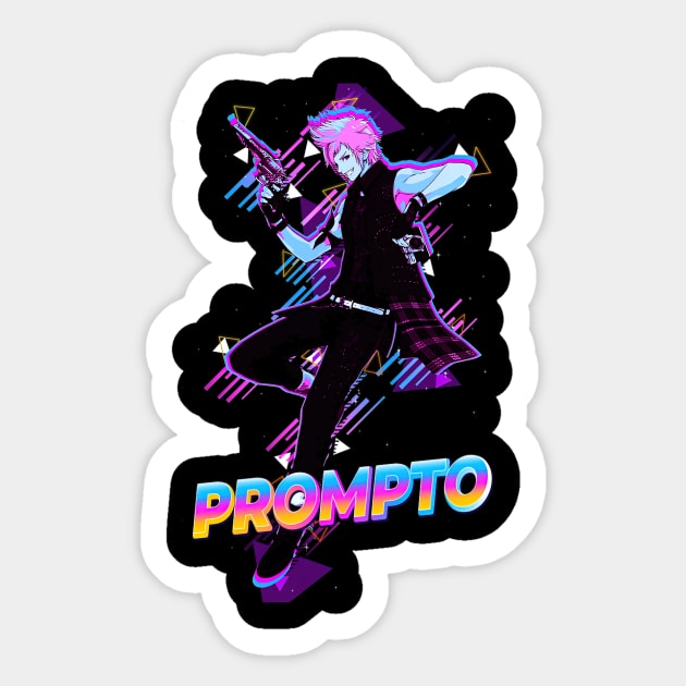 Prompto Argentum Ff15 Sticker by ThomaneJohnson